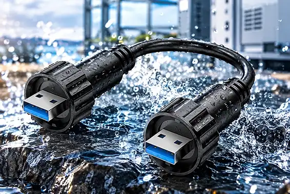 What Is an LP16 USB Type-C Waterproof Connector?